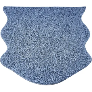 Fellteppich OTTO HOME "Lapua", blau, B:80cm H:25mm L:50cm, Polyester, Teppiche, Fellteppich, Uni Farben, weich & flauschig, ideal im Wohnzimmer & Schlafzimmer