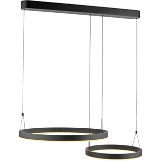 Paul Neuhaus ESKO 1-flg. Ø 58 cm rund schwarz