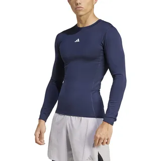 adidas Techfit Compression Training Longsleeve Tee, legend ink M