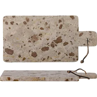 Bloomingville Nukaka Schneidebrett Marmor 1-tlg. 40 x 20 cm Braun