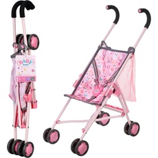 Bild Baby Born Stroller mit Tasche pink