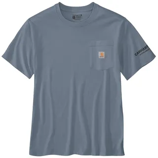 CARHARTT Pocket Streetcar Graphic, T-Shirt - blau - M,