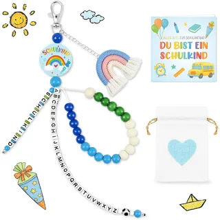 Einschulung Junge Schultüte Füllung, Rechenkette Schulkind 2026 Junge, Inhalt Schultüte Füllung Einschulung Geschenk, Ideen Schultütenfüllung Glücksbr