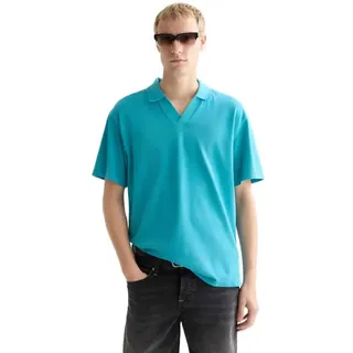 Scotch & Soda 182267 Relaxed Fit Kurzarm-poloshirt - Tahitian Teal - S