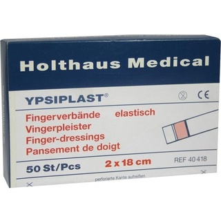 HOLTHAUS MEDICAL Ypsiplast Fingerverband elastisch 18 x 2 cm 50 St.