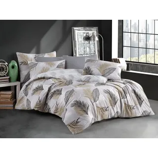 Leinen Französisch Baumwolle 220x200,70x90 Sonela beige