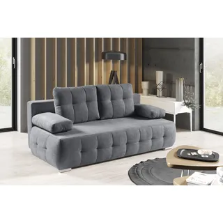 werk2 »Indigo Bettsofa mit Bettkasten, Breite 205cm, hochwertige Verarbeitung« 2-Sitzer Sofa und Schlafcouch mit Federkern & Bettkasten,