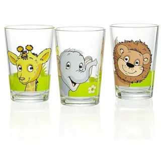 Ritzenhoff & Breker Dschungeltiere Wasser- & Saftglas 0,2 l 3 St.