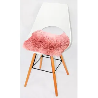 Heitmann-Felle Lamm Stuhlkissen 44 x 44 cm Lila