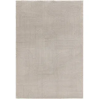 benuta Nest Teppich Tacoma Hellgrau 160x230 cm , Textil , Rechteckig , 160x230 cm , Oeko-Tex® Standard 100 , wasserabweisend , Teppiche und Böden, Teppiche
