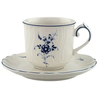 Villeroy & Boch Espressotasse mit Untertasse 0,07 l Blau