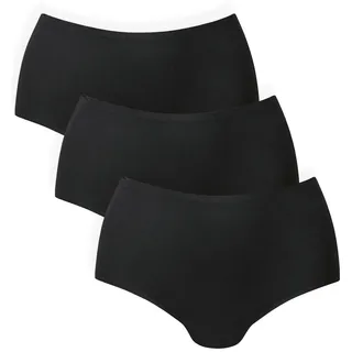 Anita High-Waist-Slip 3 St. Schwarz S/M