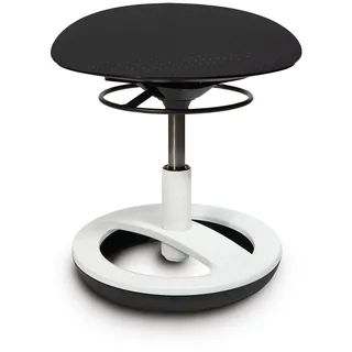 Topstar Kindersitzhocker Sitness Bobby Alu weiß lackiert schwarz