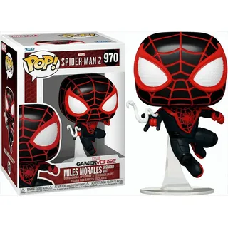 Funko Spider-Man 2 - Miles Morales Upgraded Suit 970 - Funko POP Figur 10 cm