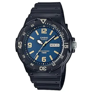 CASIO Analog MRW-200H-2B3VDF, Casio Youth Diver Analog Quartz Mrw-200h-2b3v Mrw200h-2b3v Herrenuhr, Streifen