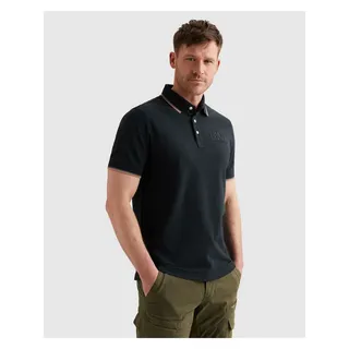 PME LEGEND Poloshirt "Short sleeve polo stretch pique" Regular fit, Kurzarm, casual Stil, carbon