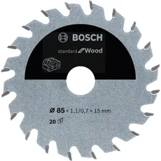 Bild Professional Standard for Wood Kreissägeblatt 85x0.7x15mm 20Z, 1er-Pack (2608837666)