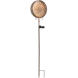 LED Solar Gartenstecker Rostlook