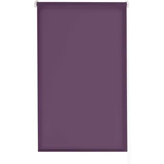 Estoralis | Dracarys | Modernes Design-Rollo | ohne Werkzeug Blickdichter Unistoff | Farbe - Violett | 90 x 180 cm (Breite/Höhe) Stoffgröße 87 x 180 cm | Rollos für Fenster und Türen