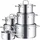 Inspiration Induktion Topf-Set 6-tlg. 2 x Bratentopf + 3 x Fleischtopf + Stieltopf