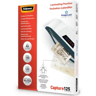 Fellowes Laminierfolie Capture 125 micron, 100 Stück,