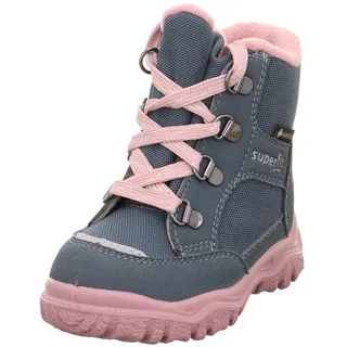 superfit Mädchen Husky1 Warm Gefütterte Gore-tex Schneestiefel, Blau Rosa 8020, 23 EU