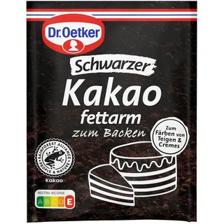 Dr. Oetker Schwarzer Kakao zum Backen intensiv dunkler Kakao 30g
