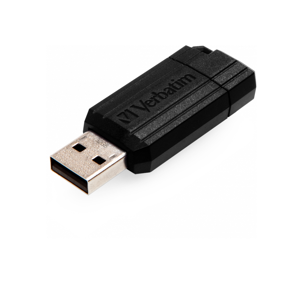 Bild von Store 'n' Go PinStripe 32 GB schwarz USB 2.0 49064