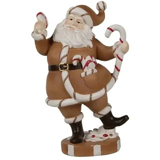 Deko Figur Weihnachtsmann Nikolaus Figur Weihnachten Shabby Vintage 20cm