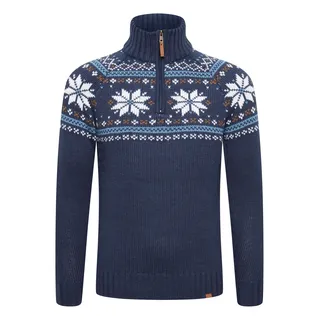 Troyer 11 PROJECT "Troyer PRTim", Herren, Gr. XXL, blau (marineblaus), Obermaterial: 90% Polyacryl PAN. 10% Wolle WO., Pullover Troyer