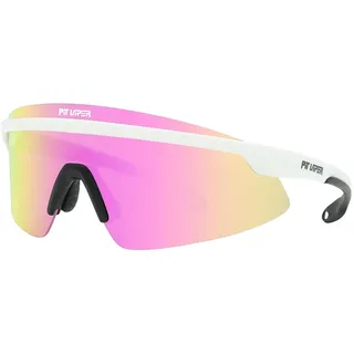 Pit Viper The Skysurfer Polarized Sportbrille (Größe REGULAR, weiss)