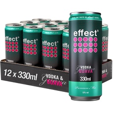 effect Vodka & Guava, Mixgetränk Vodka Energy, 10% Vol. (12 x 330ml)