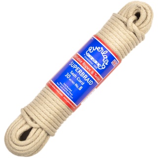 Everlasto SUPERBRAID Solid geflochtene Baumwolle SASH Cord Nr. 9, Siehe Beschreibung, 27 x 6 x 6 cm