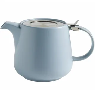 Maxwell & Williams Teekanne mit Edelstahl-Teesieb TINT 1,2 Liter hellblau