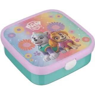 Mepal Campus Brotdose mit Bento-Einsatz und Gabel 1,3 l Paw Patrol Girls