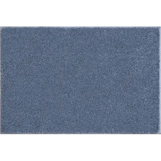 Grund Badteppich , Blau , Textil , Ornament , rechteckig , 80x140 cm , Oeko-Tex® Standard 100, Made in Europe , für Fußbodenheizung geeignet, rutschfest , Heimtextilien, Badtextilien, Badematten