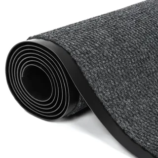 ybaymy Teppich Läufer Flur rutschfest 90 x 300cm Schmutzfangläufer Meterware Waschbar Küchenteppich Flurläufer Schmutzfangmatte Lang Teppichläufer