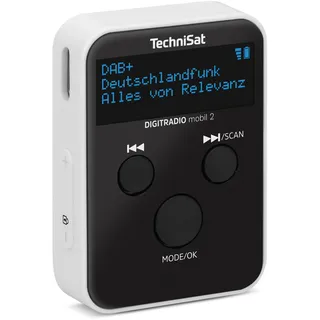 TechniSat DIGITRADIO mobil 2 schwarz/weiß