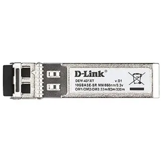D-Link DEM-43x 10G LAN-Transceiver, LC-Duplex MM 300m, SFP+ (DEM-431XT)