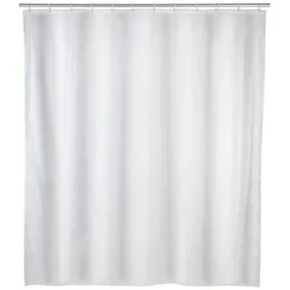 Wenko Duschvorhang Uni 120 x 200 cm weiß