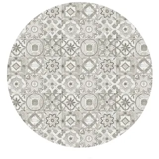 Vilber, Vinyl-Teppich, rund, Kollar Farbe 10, Durchmesser 155 cm