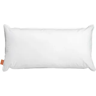 sleepling 190111 Wasserkissen | orthopädisches Kopfkissen | Bezug aus 100% Baumwolle | Made in EU | waschbar bis 40 Grad | 40 x 80 cm, weiß