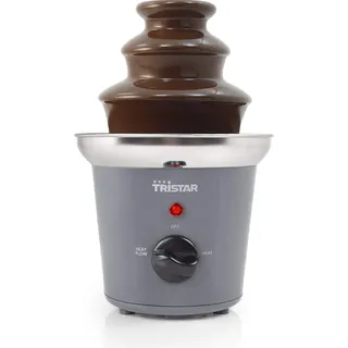 Tristar Edelstahl Schokobrunnen - 3 Ebenen, 0,4 Liter, Warmhaltefunktion, 32 Watt, CF-1603, Metallic