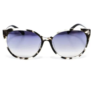 SK0186-D Ovale Acetat-Sonnenbrille für Damen - Weiß