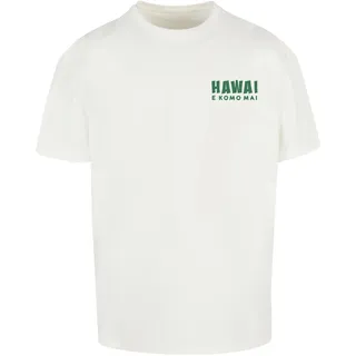MERCHCODE Hawai Oversized T-Shirt - Weiß - M