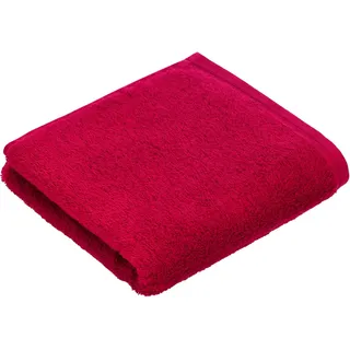 Vegan Life Duschtuch 67 x 140 cm kirschrot