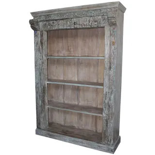 Orientalischer Regal Bücherregal Holzregal Bootsregal Boot Massivholz Möbel