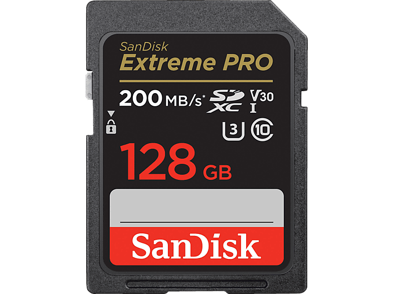 Bild von Extreme Pro SDHC/SDXC UHS-I U3 R200/W90 200MB/s 128 GB
