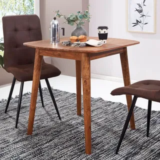 Wohnling Esstisch 80 x 78 x 80 cm braun