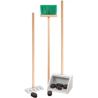 My Baby Lou Pferdestall Zubehör , Grün, Weiß, Buchefarben, Dunkelbraun , Holz, Kunststoff , 9-teilig , Buche , unisex , EN 71 , Spielzeug, Holzspielzeug